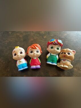 Coco melon Kids Cute Doll Toy in Red and Green - Small Play Figurine